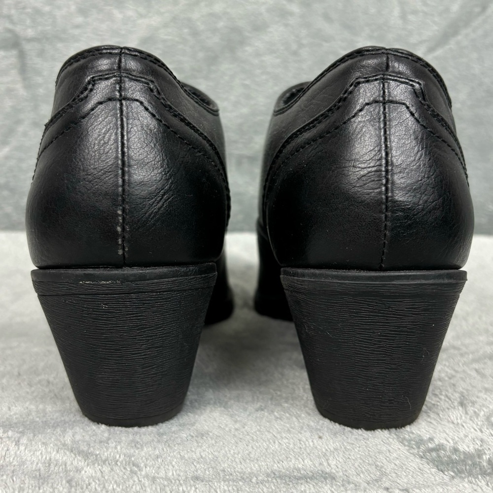 Roper Boots Women Size 7.5 Black Emma Western Pointed Toe Ankle Booties - Picture 5 of 13